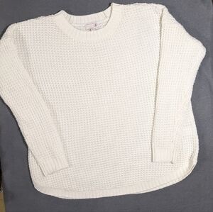 Women's‎ waffle Cable knit weater size L